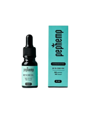 Масло CBD 20%|2000мг со вкусом мяты (10мл) Фото 1