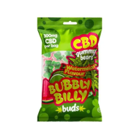 Желейные конфеты мишки Bubbly Billy Buds CBD со вкусом Арбуза (300мг) Фото 1 Желейные конфеты мишки Bubbly Billy Buds CBD со вкусом Арбуза (300мг) Фото 1