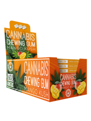 Жевательная резинка HaZe Cannabis из манго и CBD (36мг) Фото 1