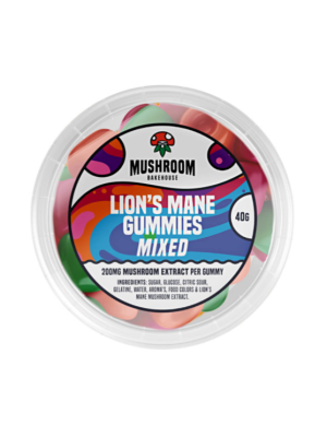 Жевательная мармеладка Lion's Mane для улучшения памяти и концентрации (200мг) Фото 1