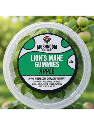 Жевательные конфеты Lion's Mane Gummies Яблоко – для умственного заряда (200мг) Фото 2