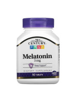 21st Century Melatonin - мелатонін 3 мг, 90 таблеток Фото 1