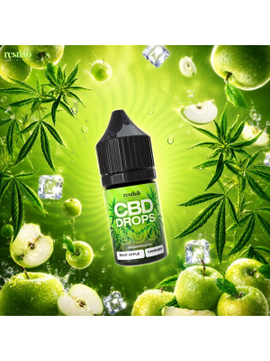 CBD Drops 300 mg Sour Apple Фото 2