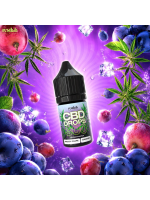 CBD Drops 300mg Frozen Grape Фото 2