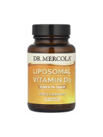 Dr. Mercola Liposomal Vitamin D3 - ліпосомальний вітамін D3 10000 МО, 90 капсул Фото 1