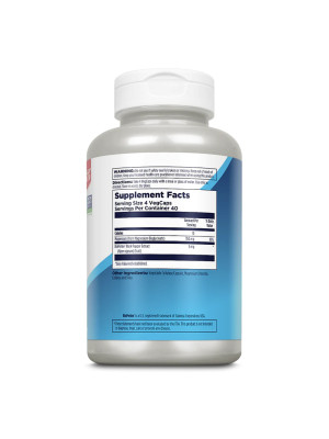 KAL Magnesium Bisglycinate 350 – бисглицинат магния, 160 веган капсул Фото 2