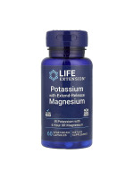 Life Extension Potassium with Extend-Release Magnesium – калий с магнием пролонгированного высвобождения, 60 растительных капсул Фото 1