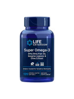 Life Extension Super Omega-3 EPA/DHA Fish Oil, Sesame Lignans & Olive Extract – омега-3 с ЭПК и ДГК, лигнанами кунжута и экстрактом масла, 120 капсул Фото 1