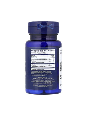 Life Extension Theanine XR Stress Relief - Л-теанин удлиненного высвобождения, 30 вегетарианских таблеток Фото 2