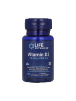 Life Extension Vitamin D3 - Витамин D3 1000 МЕ (25 мкг), 90 капсул Фото 1