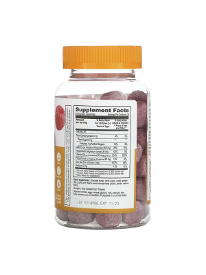 Lifeable Calcium Magnesium & Zinc + Vitamin D Kids - Calcium, Magnesium, Zinc and Vitamin D3 for Children, 60 Chewables Фото 2