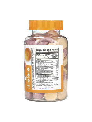 Lifeable Calcium + Vitamin D Kids - жувальні цукерки з кальцієм та вітаміном D3 для дітей, 60 шт Фото 2