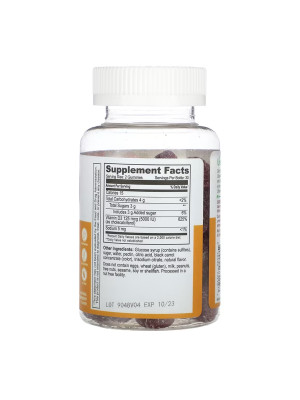 Lifeable Vitamin D 5,000 IU Adult - вітамін D3 5000 МО, 60 жувальних цукерок Фото 2
