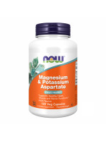 Now Foods Magnesium & Potassium Aspartate – аспартат магния и калия, 120 vcaps Фото 1