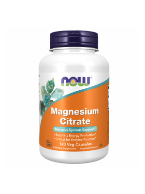Magnesium Citrate - 120 capsules Фото 1