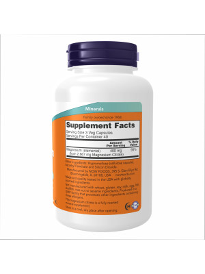 Magnesium Citrate - 120 capsules Фото 2