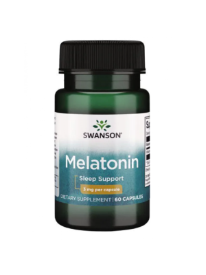 Melatonin 3 mg - 60 capsules Фото 1