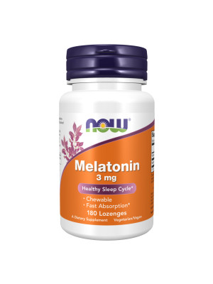 Melatonin 3mg - 180 chewable tablets Фото 1