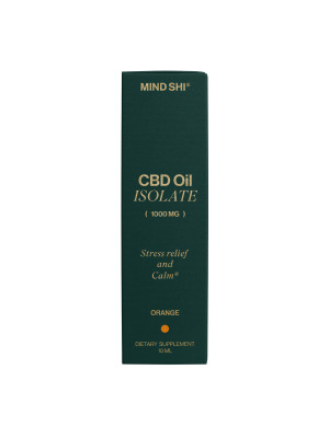 Mind Shi CBD Oil Isolate Orange - CBD масло изолят 1000 мг, 10 мл Фото 2