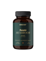 Mind Shi Reishi Mushroom – экстракт гриба рейши 1000 мг, 60 веган-капсул Фото 1
