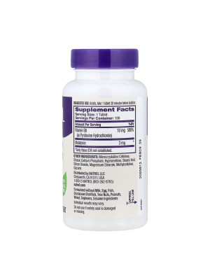 NATROL Melatonin 3mg – мелатонин 3 мг, 100 таблеток Фото 2