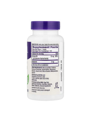 NATROL Melatonin 5mg – мелатонин 5 мг с контролируемым высвобождением, 100 таблеток Фото 2
