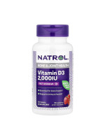 NATROL Vitamin D3 Fast Dissolve - Витамин D3 2000 МЕ быстрорастворимый, 90 табл Фото 1