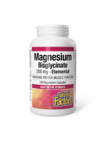 Natural Factors Magnesium Bisglycinate Pure – бисглицинат магния 200 мг, 250 капсул Фото 1