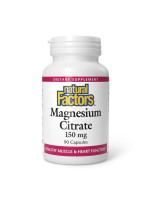 Natural Factors Magnesium Citrate – цитрат магния 150 мг, 90 капсул Фото 1