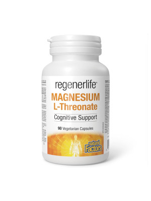 Natural Factors Magnesium L-Threonate 667mg – магний л-треонат Magtein®, 90 капсул Фото 2
