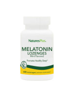 Nature's Plus Melatonin Sublingual 3mg with B6 – мелатонин с витамином B6 сублингвальный, 60 таблеток Фото 1