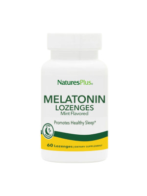 Nature's Plus Melatonin Sublingual 3mg with B6 – мелатонин с витамином B6 сублингвальный, 60 таблеток Фото 2