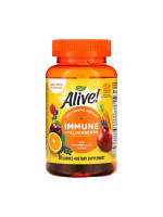 Nature's Way Immune Gummy – жевательные витамины с цинком и бузиной для иммунитета, 90 шт Фото 1
