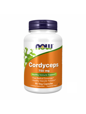 Now Foods Cordyceps 750 mg - 90 vcaps Фото 1