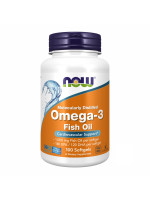 Now Foods Omega-3 1000mg - омега-3 рыбий жир, 100 капсул Фото 1