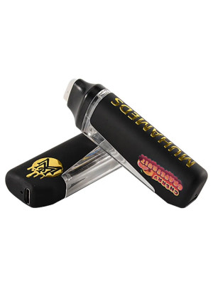 Disposable vape pen Muha Meds 2ml for distillates with LED indicator (empty) Фото 2