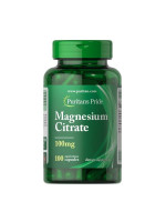 Puritan's Pride Magnesium Citrate 100mg – цитрат магния, 100 капсул Фото 1