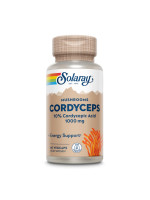 Solaray Cordyceps Mushroom Extract – экстракт кордицепса 1000 мг, 60 растительных капсул Фото 1