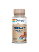 Solaray Fermented Shiitake Mushroom – Ферментированный гриб шиитаке 1000 мг, 60 капсул Фото 1