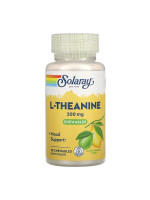 Solaray L-Theanine 200mg - Л-теанин 200 мг жевательные таблетки, 30 шт Фото 1