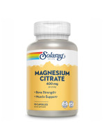 Solaray Magnesium Citrate 400mg – цитрат магния, 90 vcaps Фото 1