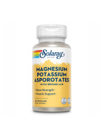 Solaray Magnesium & Potassium Asporotate - 60 vcaps Фото 1