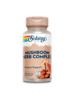 Solaray Mushroom Herb Complete – грибной комплекс с травами, 90 капсул Фото 1