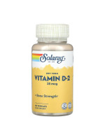 Solaray Vitamin D-2 25 мкг – витамин D2 (эргокальциферол), 60 вегетарианских капсул Фото 1
