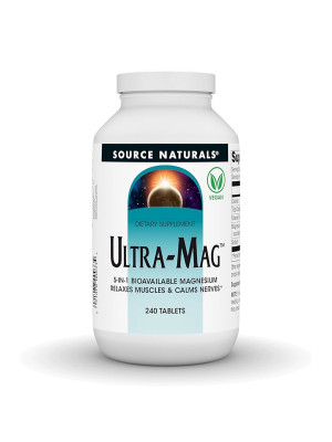 Source Naturals Ultra-Mag Magnesium Complex – комплекс магния, 240 таблеток Фото 2