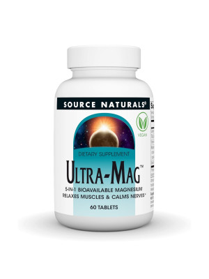 Source Naturals Ultra-Mag Magnesium Complex – комплекс магния, 60 таблеток Фото 2