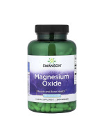 Swanson Magnesium Oxide 200 mg – оксид магния, 250 капсул Фото 1