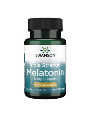 Swanson Melatonin 10 mg - 60 Caps Фото 1