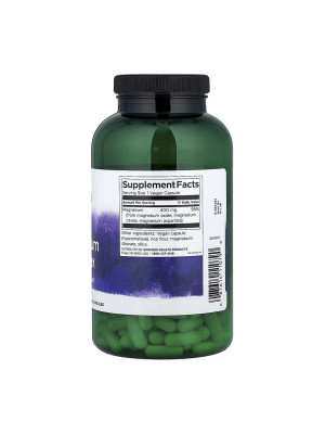 Swanson Triple Magnesium Complex 400mg - 300 Capsules Фото 2