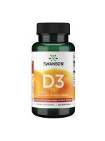 Swanson Vitamin D3 Highest Potency 5000 МЕ (125 мкг) – витамин D3 в мягких капсулах, 250 капсул Фото 1